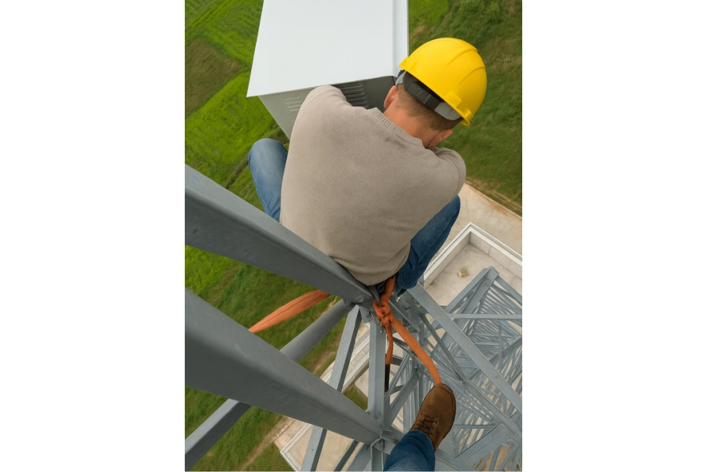 Niemcy Telecom Tower Bezpieczeństwo i monitorowanie