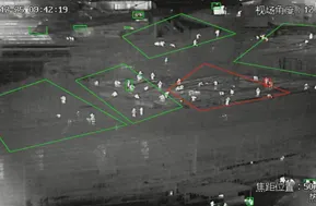 Obrazowanie termowizyjne kamery bezpieczeństwa dalekiego zasięgu ZIWIN