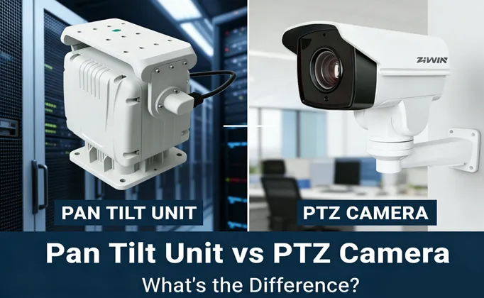 Pan Tilt Unit vs PTZ Camera: Jaka jest różnica?